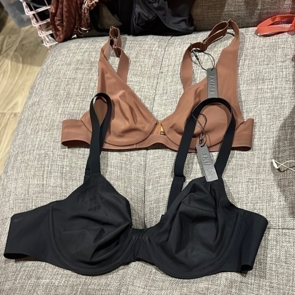 Skims Ultra Fine Mesh Underwire Scoop Bra